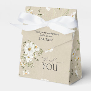 Caja Para Regalos Acuarela Rusa Daisy Bridal Shower Gracias
