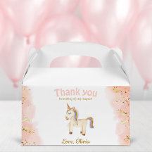 Acuarela Unicornio purpurina pastel Cumpleaños gab