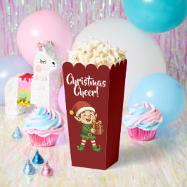 Caja Para Regalos Adorable Christmas Elf with Gift Box