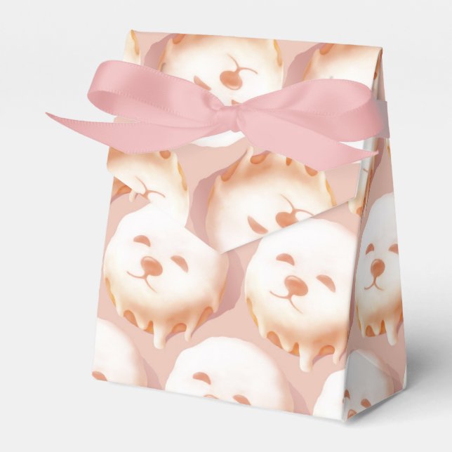 Caja Para Regalos Adorable Dog Face Donut (Front Side)