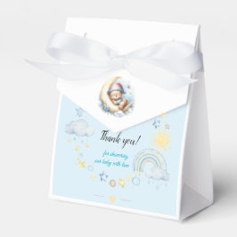 Caja Para Regalos Adorable osito de peluche en el Baby Shower de la