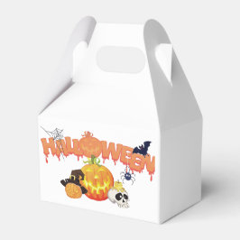 Caja Para Regalos Adornos lindos de Halloween