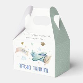 Caja Para Regalos Aeronave Cute Kids Sky Stars Graduación preescolar