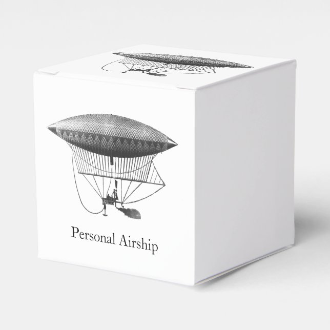 Caja Para Regalos Aeronave Personal (Costado Anverso)