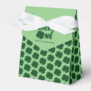 Caja Para Regalos Afortunado Un Primer Cumpleaños