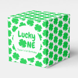 Caja Para Regalos Afortunado Un Primer Cumpleaños