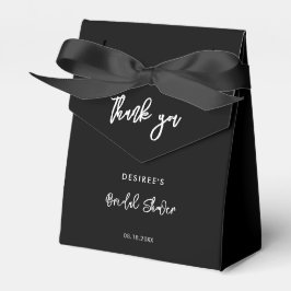 Caja Para Regalos Agradecimiento contemporáneo moderno para la ducha