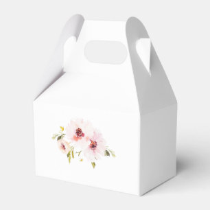 Caja Para Regalos Agradecimiento Floral Vintage