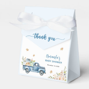 Caja Para Regalos Agradecimiento para Baby Shower de Calabazas Bomba