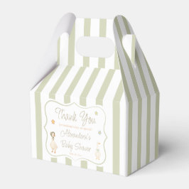 Caja Para Regalos Agradecimiento para Baby Shower de Ganso Tonto