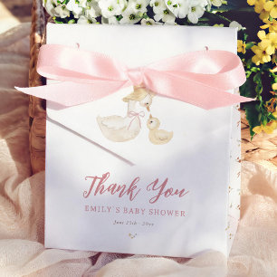 Caja Para Regalos Agradecimiento para Baby Shower Silly Goose Wildfl
