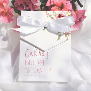 Caja Para Regalos Agradecimiento para Desayuno Nupcial de Flores de 