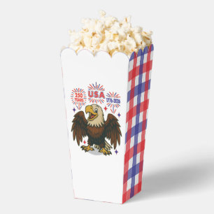 Caja Para Regalos Águila calva con fuegos artificiales - Estados Uni