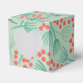 Caja Para Regalos Agujas de pino evergreen del árbol de Navidad dibu