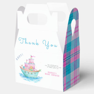 Caja Para Regalos Ahoy es un barco de vela para animales de bebé Bab