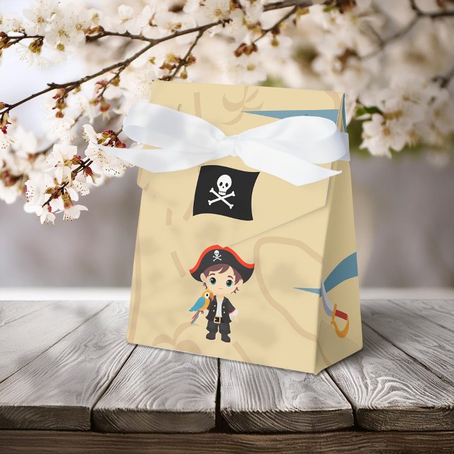 Caja Para Regalos ¡Ahoy! Fiesta de cumpleaños de Pirate Boy (Subido por el creador)