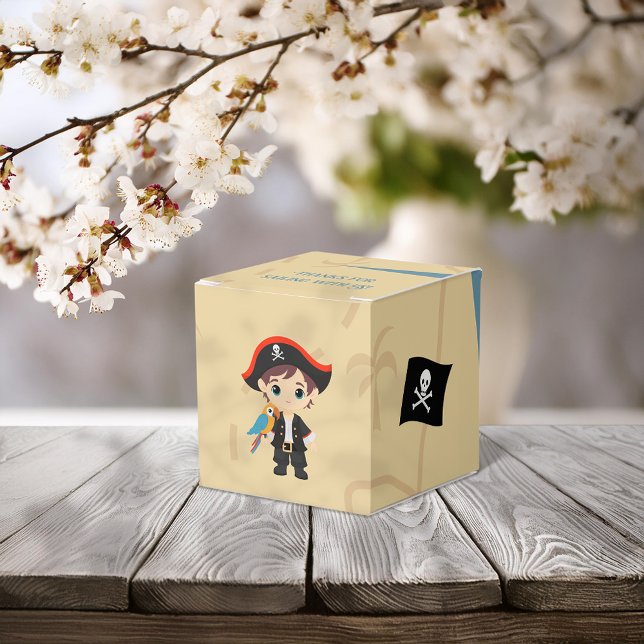 Caja Para Regalos ¡Ahoy! Fiesta de cumpleaños de Pirate Boy (Subido por el creador)