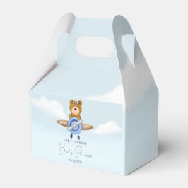 Caja Para Regalos Airplane Teddy Bear