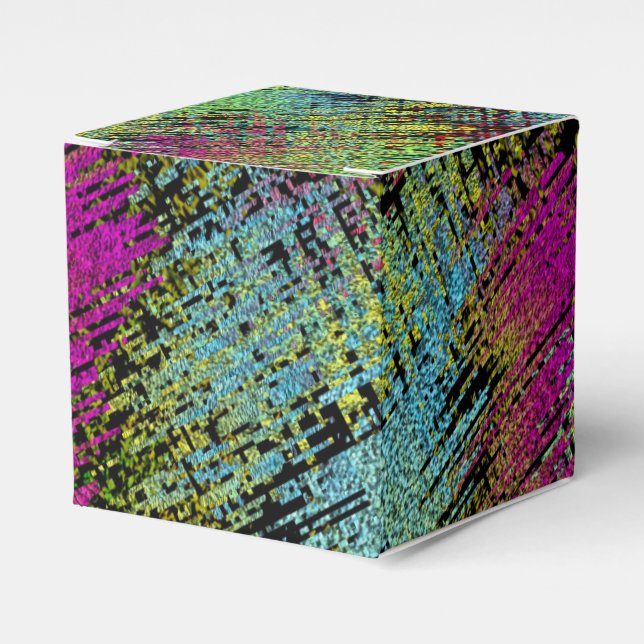 Caja Para Regalos Ajustes multicolor (Costado Anverso)