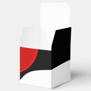 Caja Para Regalos Al Sr. Redd: Resumen Negro, Blanco y Rojo