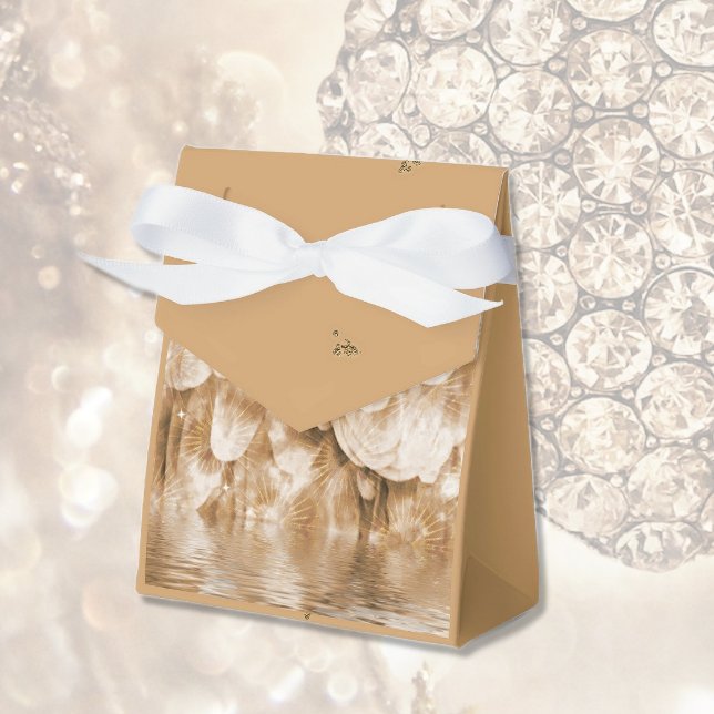 Caja Para Regalos Ala del Ángel Sepia y espectros de oro (Subido por el creador)