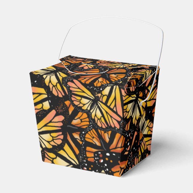 CAJA PARA REGALOS ALAS DE LAS MARIPOSAS DE MONARCA (Front Side)