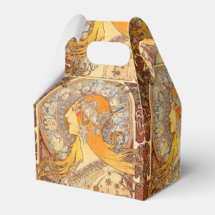 Caja Para Regalos Alfonse Mucha Zodiac Art Nouveau Mujer