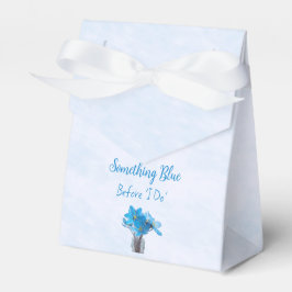 Caja Para Regalos Algo Azul antes de hacer ducha de novia