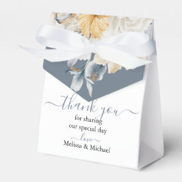 Caja Para Regalos ALGO AZUL - Boda FLORAL