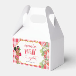 Caja Para Regalos Alguien Berry Sweet Strawberry Chica Baby Shower