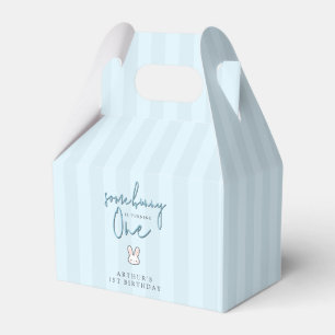 Caja Para Regalos Algún conejo cumple uno Celebración del primer cum