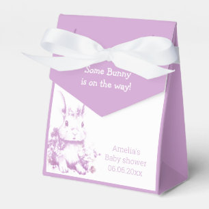 Caja Para Regalos Algunos conejitos vienen de Baby Shower