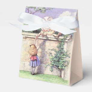 Caja Para Regalos Alice se encuentra con un humpty Dumpty