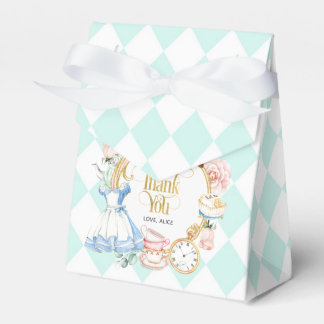 Caja Para Regalos Alice tea fiesta wonderland cumpleaños púrpura fav