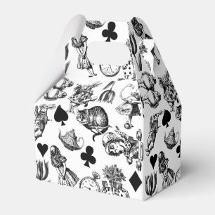 Caja Para Regalos Alice White Rabbit Wonderland Classic