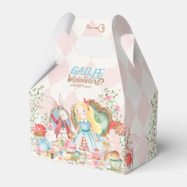 Caja Para Regalos Alicia aventuras en Woderland Birthday Tea Fiesta
