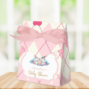 Caja Para Regalos Alicia en Baby Shower de maravillas