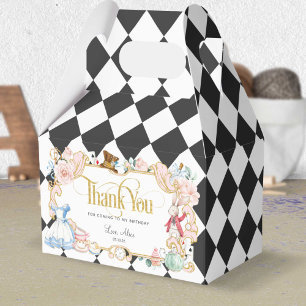 Caja Para Regalos Alicia en el país de las maravillas, cumpleaños de