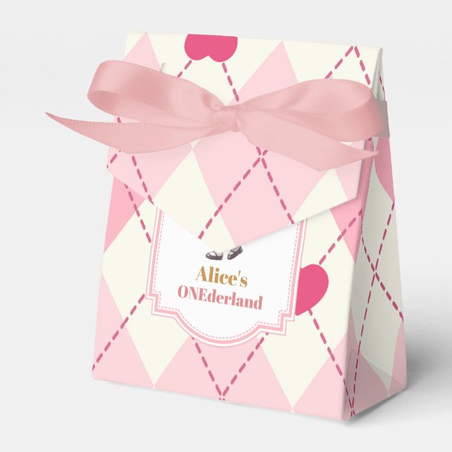 Caja Para Regalos Alicia en el País de las Maravillas, tierra natal, (Front Side)