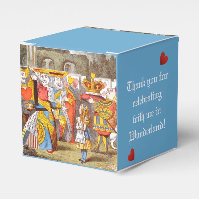 Caja Para Regalos Alicia en el patio de la Reina 2 (Costado Anverso)