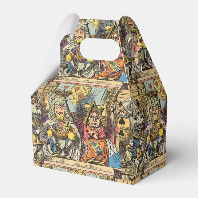 Caja Para Regalos Alicia en personajes del gato de Cheshire en el pa (Front Side)