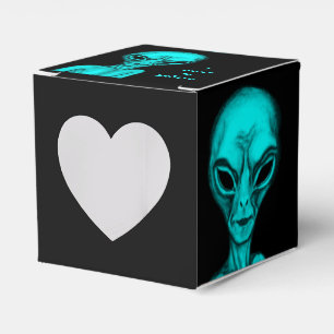 Caja Para Regalos Alien, quiero creer