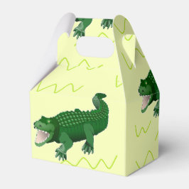 Caja Para Regalos Alligador amarillo