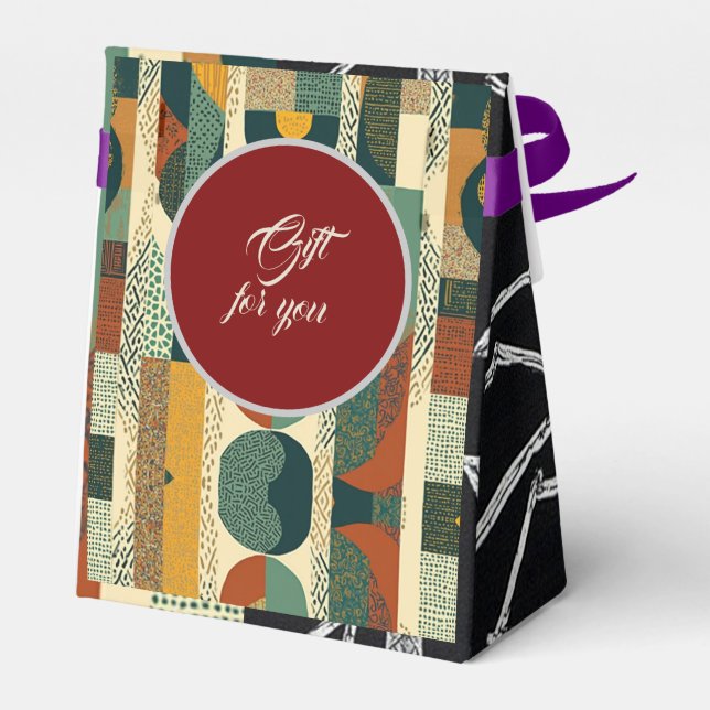 Caja Para Regalos Alma Sofisticada   (Reverso)