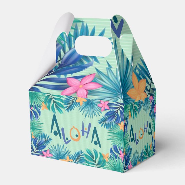 Caja Para Regalos Aloha Greeting Favorito Box (Reverso)