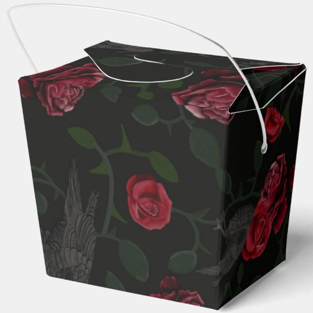 Caja Para Regalos Alumnos y Rosas (Reverso)