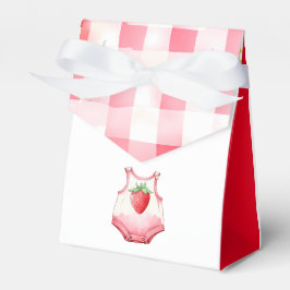 Caja Para Regalos Ama Berry Mucho Baby Shower Strawberry Pink
