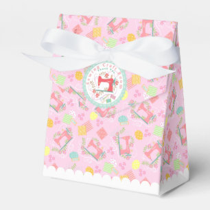 Caja Para Regalos Ama coser rosa