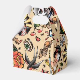 Caja Para Regalos Amantes del tatuaje lindo fiesta