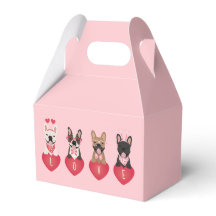 Amar a los Bulldoges franceses de San Valentín